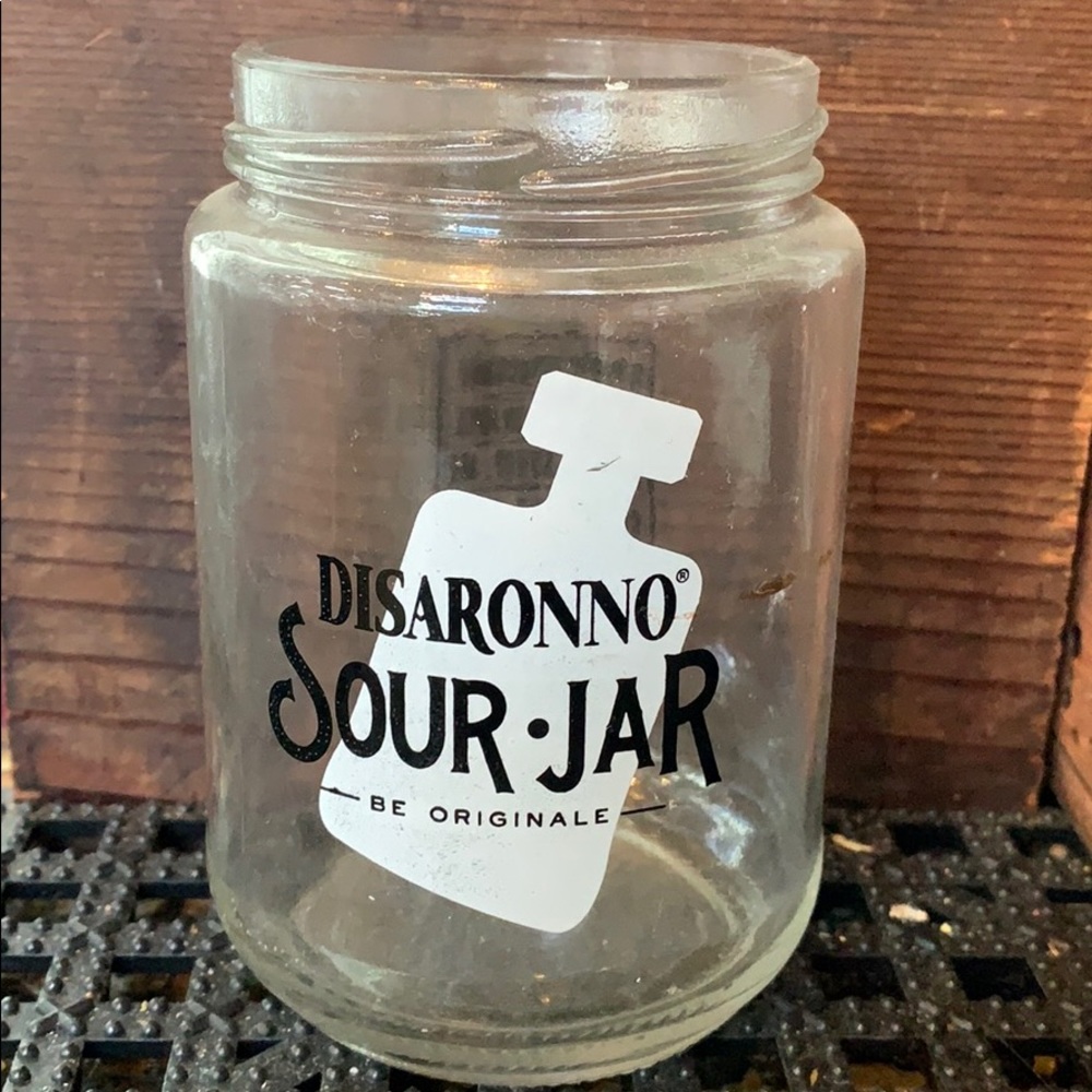 Disaronno Amaretto Sour Jars Bar Glasses Mason Jar